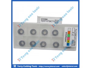 Hitachi carbide indexable insert RDMT10T3MOTN CY250 at reasonable price, fast delivery